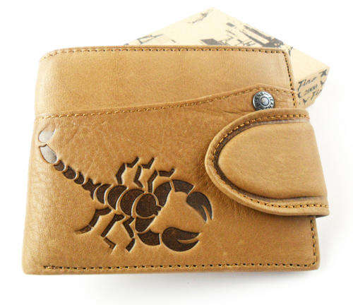 Fashion Men's Pockets Card Holder Bifold Purse Genuine Cow Leather Wallet