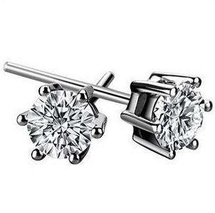 Fashion Jewelry Beautiful Gold Plated Earring With 30% Silver