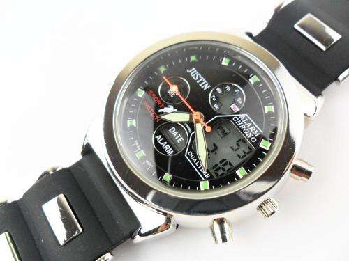 New  Mens  Rubber Strap Sport Watches
