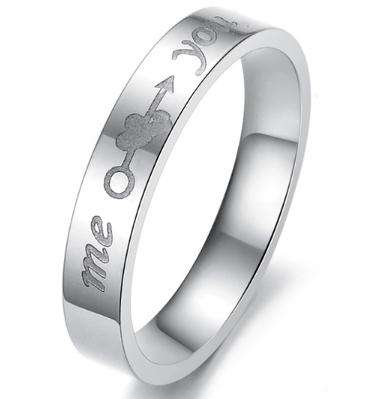 100% Quality Fashion Jewelry Women's Stainless Steel Ring !! Size 9#