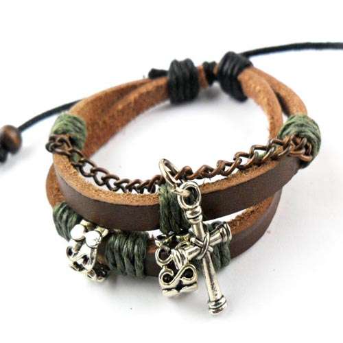 Hot Seller !!! -- European Fashion Genuine Leather Bracelet