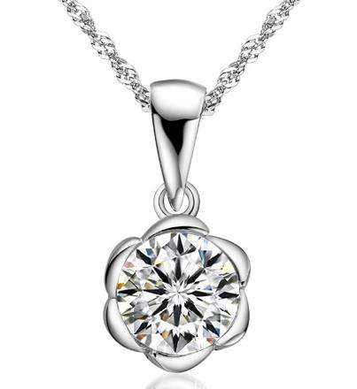 Fashion Jewelry Beautiful 18K Gold Plated Necklaces With 30% Silver !