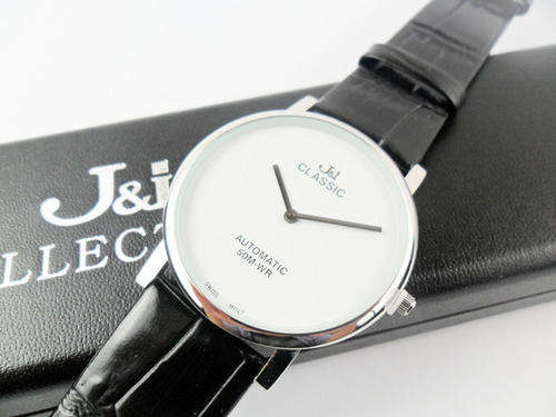 Fashion Jewelry **J&I COLLECTION Very Thin Quartz Men's Watch