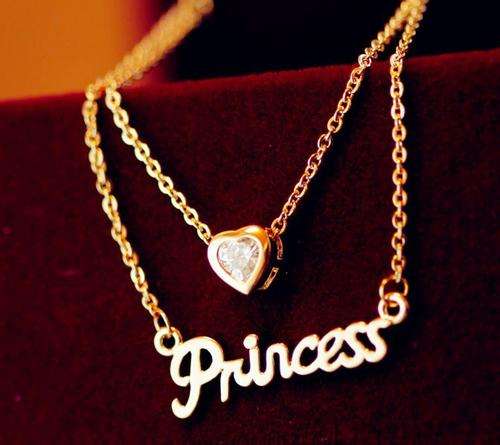 Fashion Jewelry Beautiful 18K ROSE GOLD PLATED Necklaces !