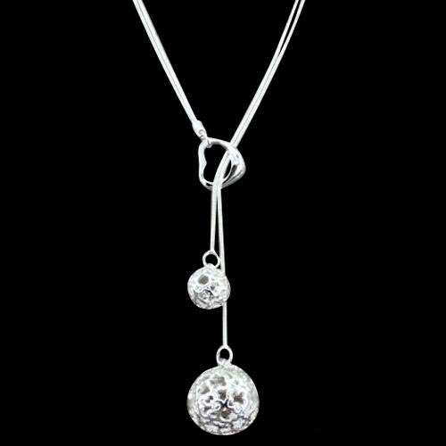 Fashion Jewelry Beautiful 925 Steel Silver Plated Necklaces !