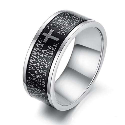 100% Quality Fashion Jewelry Men's Stainless Steel Ring !! Size 10#