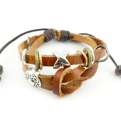 Hot Seller !!! -- European Fashion Genuine Leather Bracelet