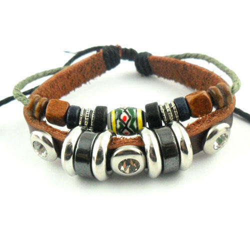 Hot Seller !!! -- European Fashion Genuine Leather Bracelet