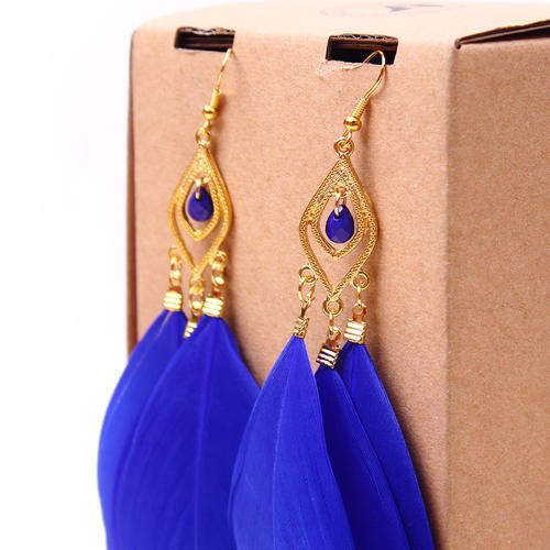 Fashion Jewelry Beautiful Feather Earring