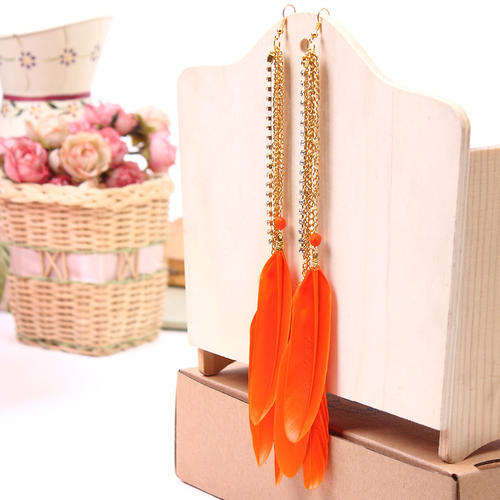 Fashion Jewelry Beautiful Feather Earring