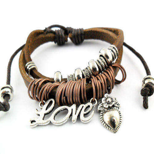 Hot Seller !!! -- European Fashion Genuine Leather Bracelet