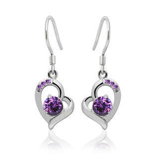 Fashion Jewelry Beautiful Gold Plated Earring With 30% Silver