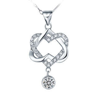 Fashion Jewelry Beautiful Gold Plated Necklaces With 30% Silver !