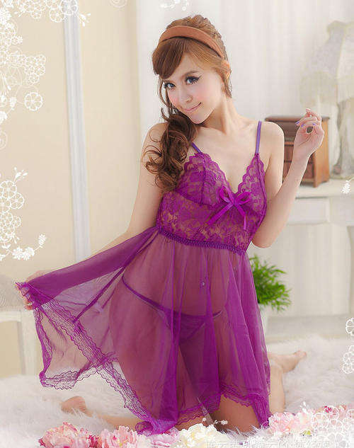 Fashion Sexy Babydoll With G-string