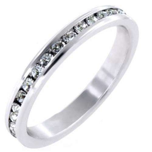 Fashion Jewelry Beautiful 18k Gold Plated Ring Size 9#