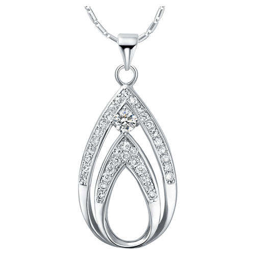 Fashion Jewelry Beautiful Gold Plated Necklaces With 30% Silver !