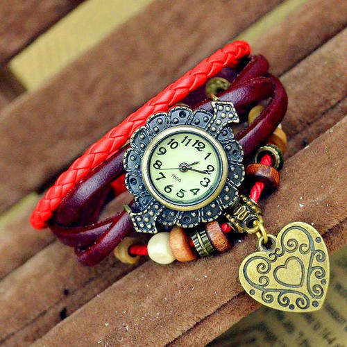 Hot Seller !!! -- European Fashion Genuine Leather Lady's Watch
