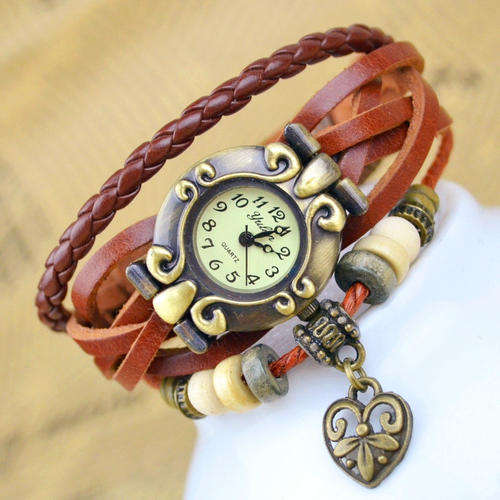 Hot Seller !!! -- European Fashion Genuine Leather Lady's Watch