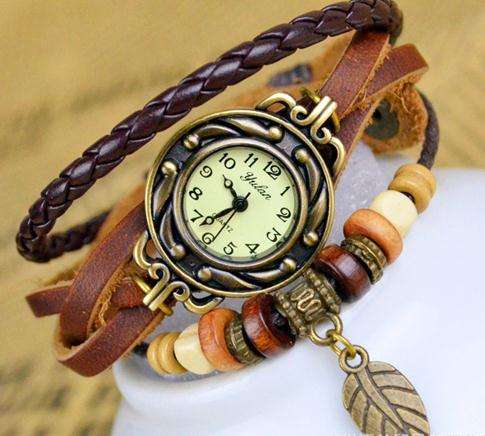 Hot Seller !!! -- European Fashion Genuine Leather Lady's Watch