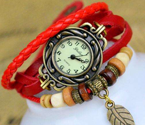 Hot Seller !!! -- European Fashion Genuine Leather Lady's Watch
