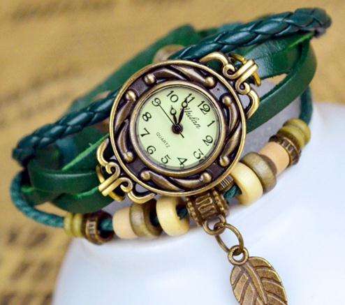 Hot Seller !!! -- European Fashion Genuine Leather Lady's Watch