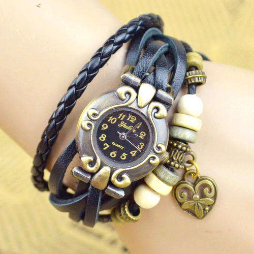 Hot Seller !!! -- European Fashion Genuine Leather Lady's Watch
