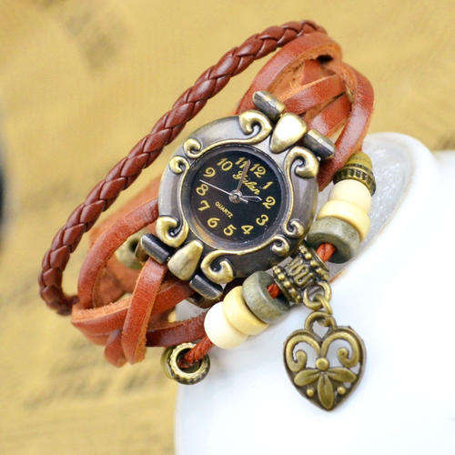 Hot Seller !!! -- European Fashion Genuine Leather Lady's Watch