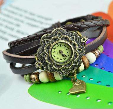 Hot Seller !!! -- European Fashion Genuine Leather Lady's Watch