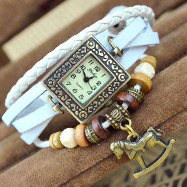 Hot Seller !!! -- European Fashion Genuine Leather Lady's Watch
