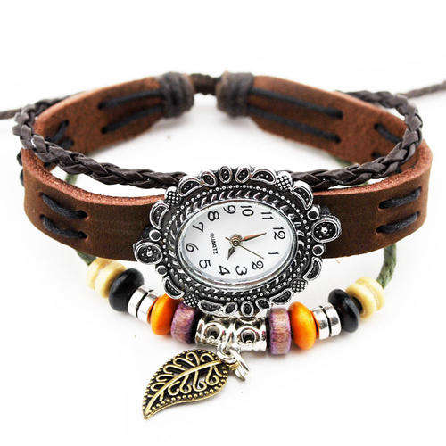 Hot Seller !!! -- European Fashion Genuine Leather Lady's Watch
