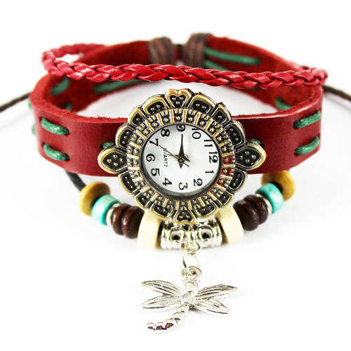 Hot Seller !!! -- European Fashion Genuine Leather Lady's Watch