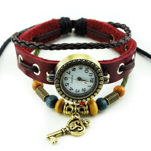 Hot Seller !!! -- European Fashion Genuine Leather Lady's Watch