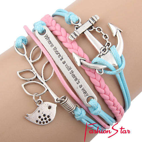 Hot Seller !!! -- European Fashion Leather Bracelet