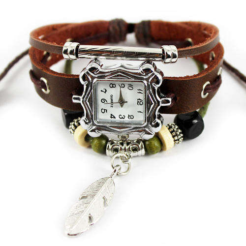 Hot Seller !!! -- European Fashion Genuine Leather Lady's Watch