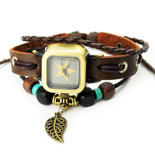 Hot Seller !!! -- European Fashion Genuine Leather Lady's Watch