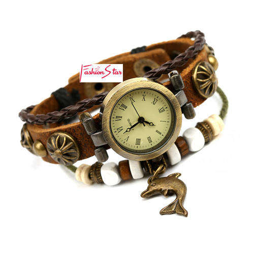 Hot Seller !!! -- European Fashion Genuine Leather Lady's Watch