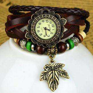 Hot Seller !!! -- European Fashion Genuine Leather Lady's Watch