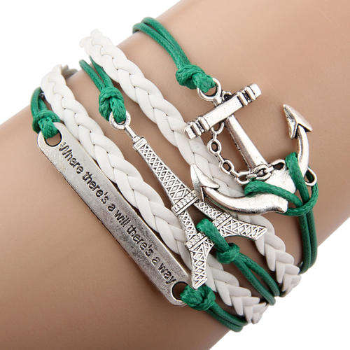 Hot Seller !!! -- European Fashion  Leather Bracelet