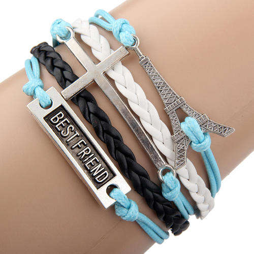 Hot Seller !!! -- European Fashion  Leather Bracelet