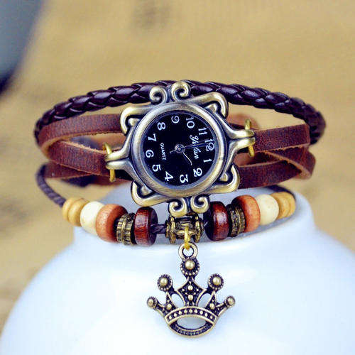 Hot Seller !!! -- European Fashion Genuine Leather Lady's Watch