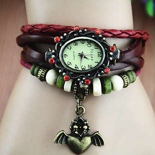 Hot Seller !!! -- European Fashion Genuine Leather Lady's Watch