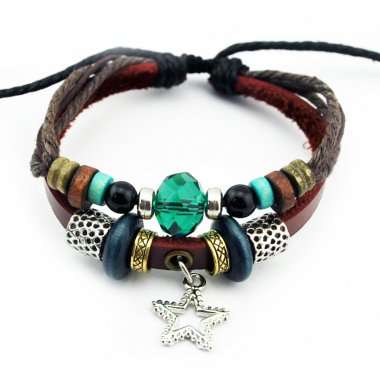 Hot Seller !!! -- European Fashion Genuine Leather Bracelet