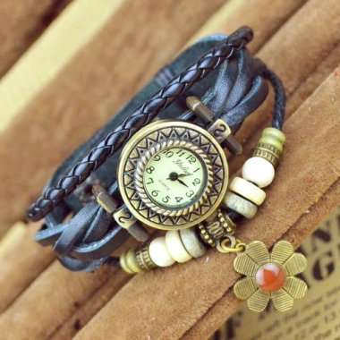 Hot Seller !!! -- European Fashion Genuine Leather Lady's Watch