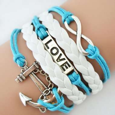 Hot Seller !!! -- European Fashion Leather Bracelet
