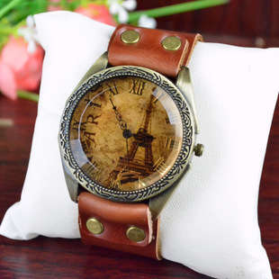 Hot Seller !!! -- European Fashion Genuine Leather Lady's Watch