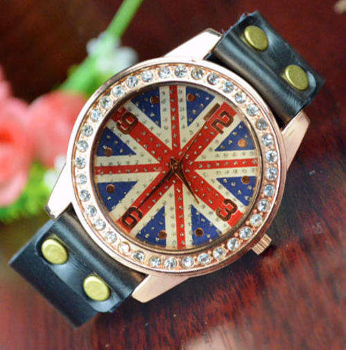Hot Seller !!! -- European Fashion Genuine Leather Lady's Watch