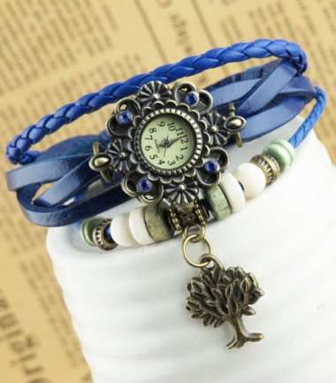 Hot Seller !!! -- European Fashion Genuine Leather Lady's Watch