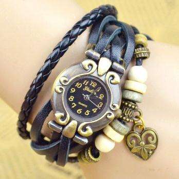 Hot Seller !!! -- European Fashion Genuine Leather Lady's Watch