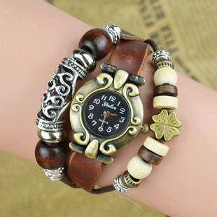 Hot Seller !!! -- European Fashion Genuine Leather Lady's Watch