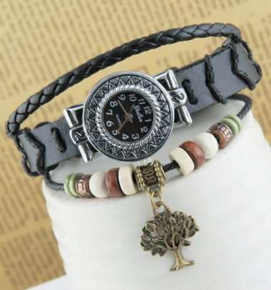 Hot Seller !!! -- European Fashion Genuine Leather Lady's Watch